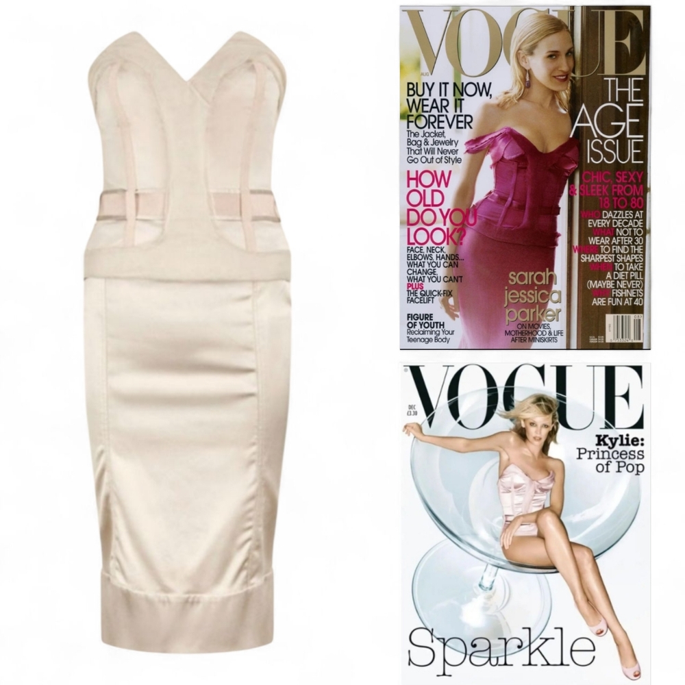 Archival STELLA MCCARTNEY Vogue x Met Gala × AW03 Runway Corset Dress Y2K SJP